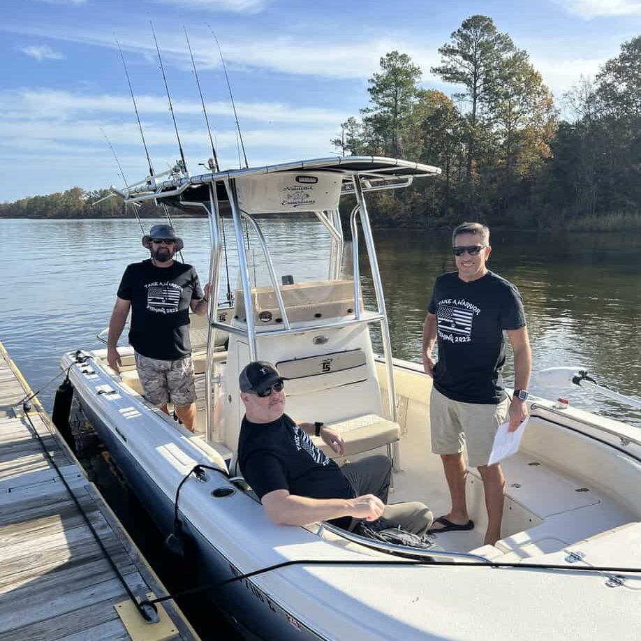 Fishing for a cause with the Warrior Clan, Veterans Day